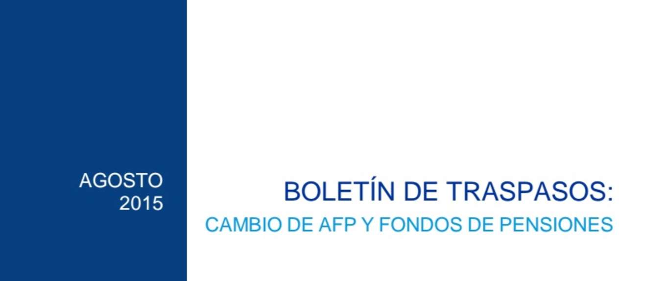 Boletín Traspasos Agosto