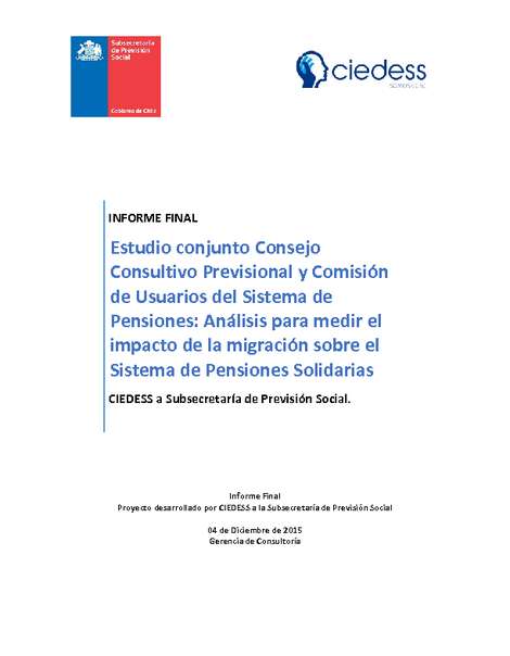 Informe Migrantes SSPS