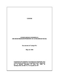 Los seguros de Desempleo: Una modernización pendiente de la Seguridad Social