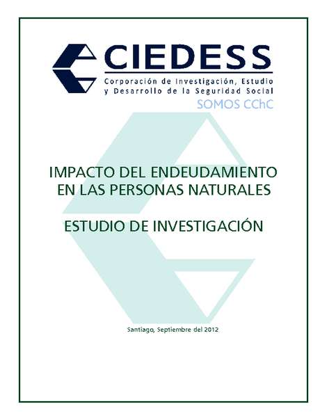 Impacto del endeudamiento en las personas naturales